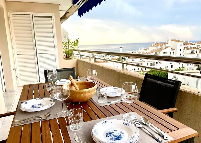 Solguest Puerto Banus, Vistas Espectaculares!! Appartamento